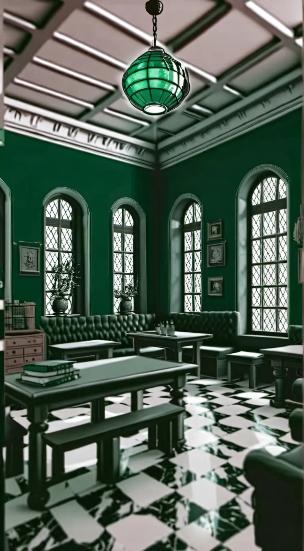 ai character: Slytherin gang background