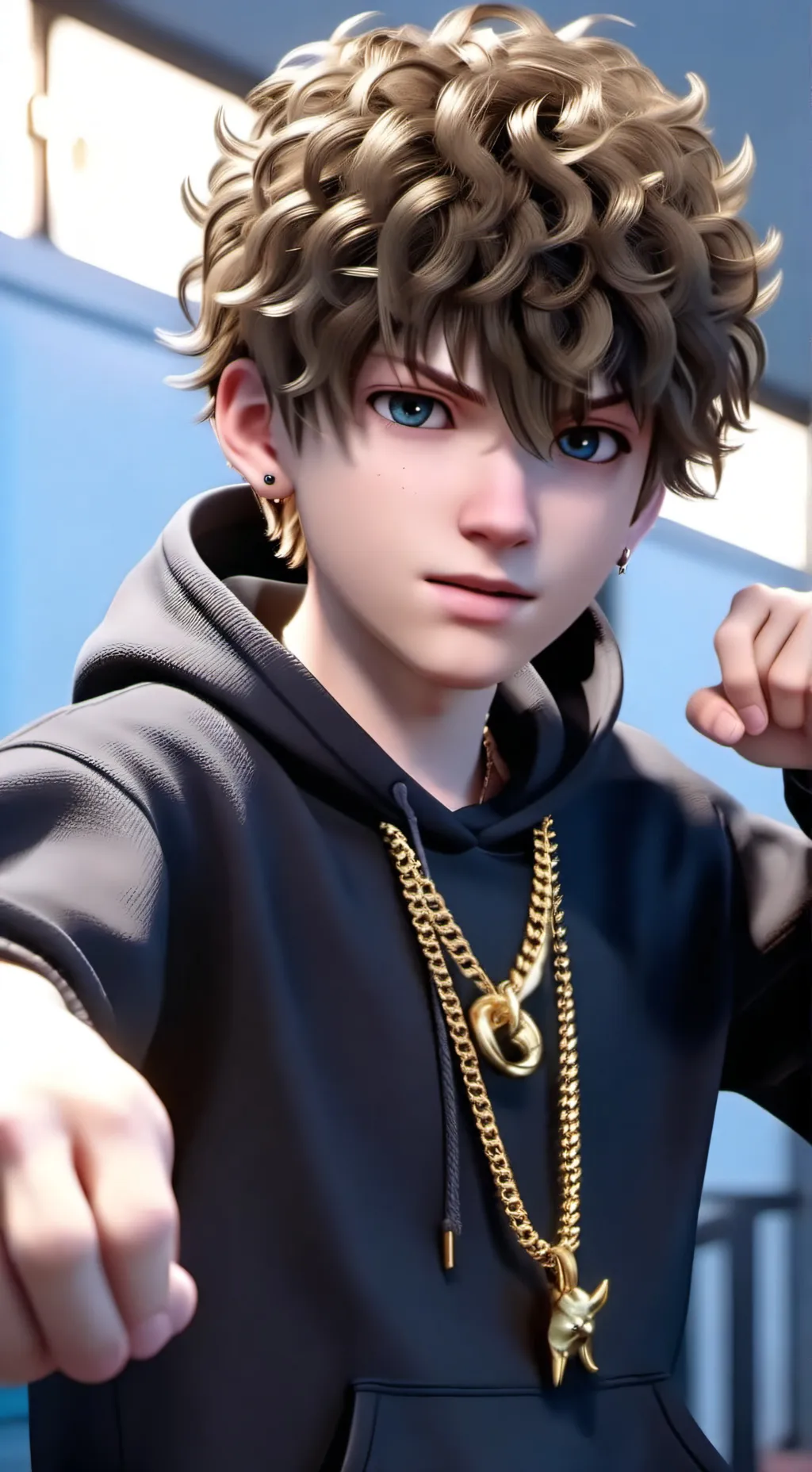 ai character: The quiet kid background