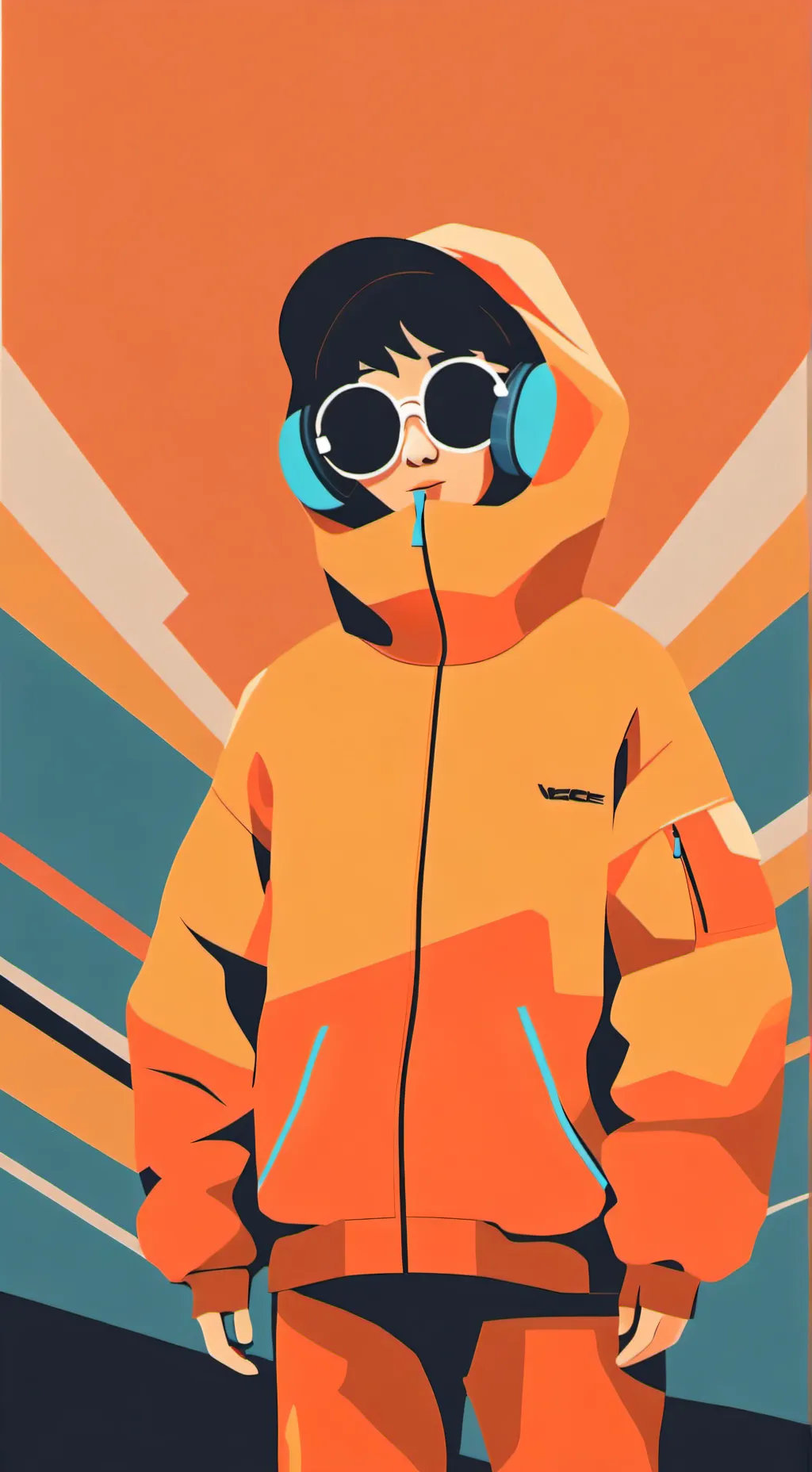 ai character: skibidi rizz background