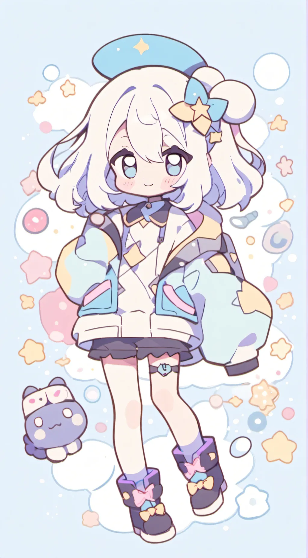 ai character: Cosmo  background