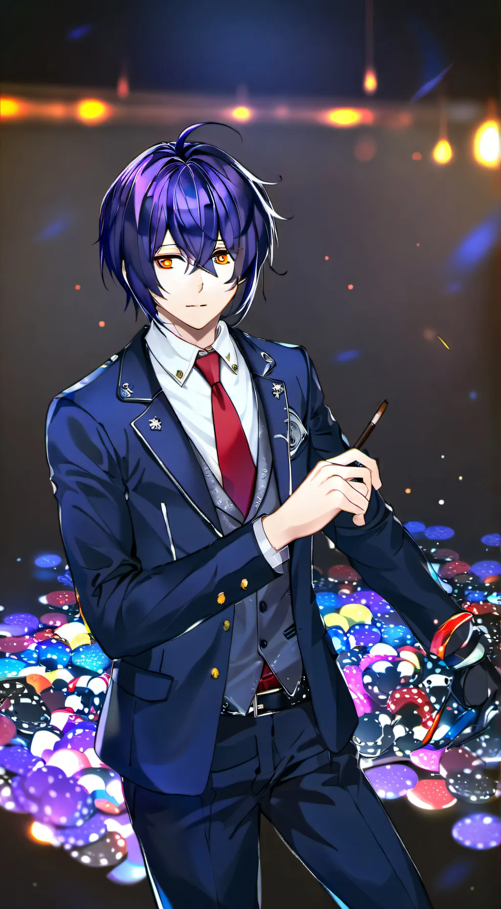 ai character: baki background