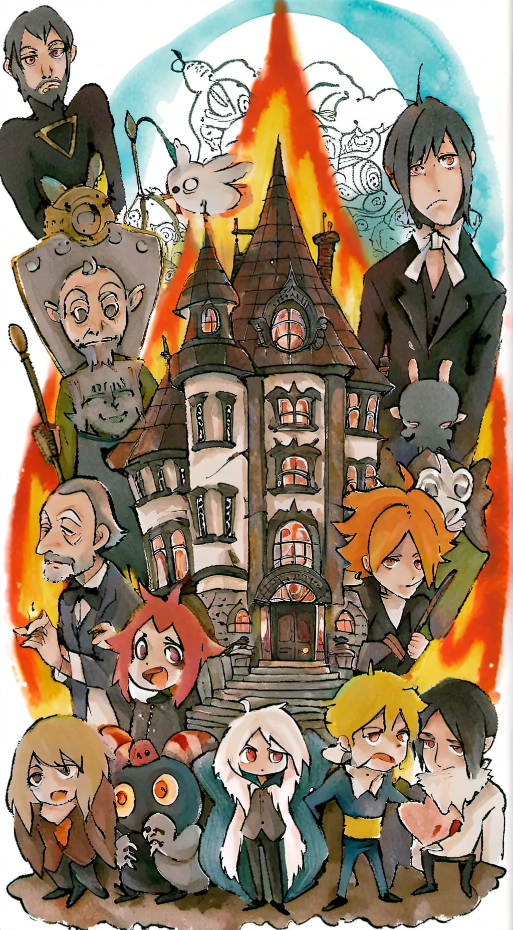 ai character: Alastor gay  background