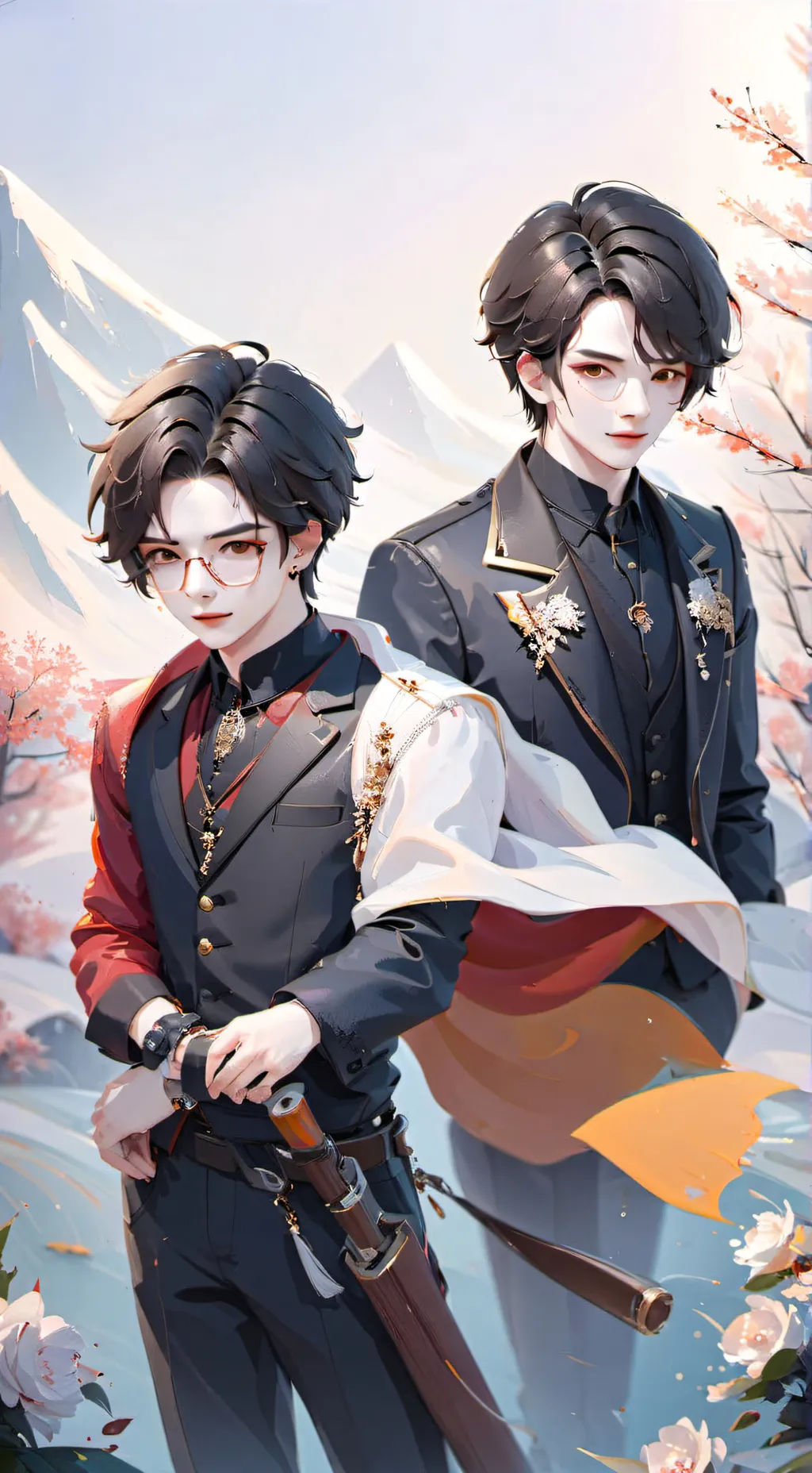 ai character: mha roadtrip  background