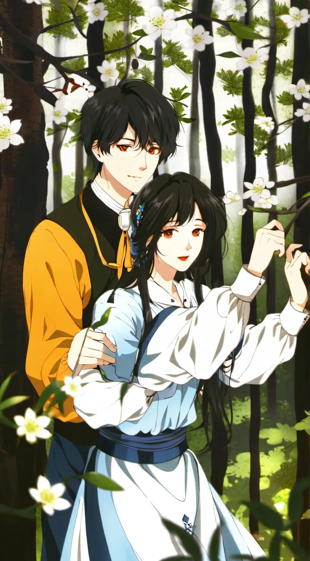 ai character: ♡~mark~♤ background