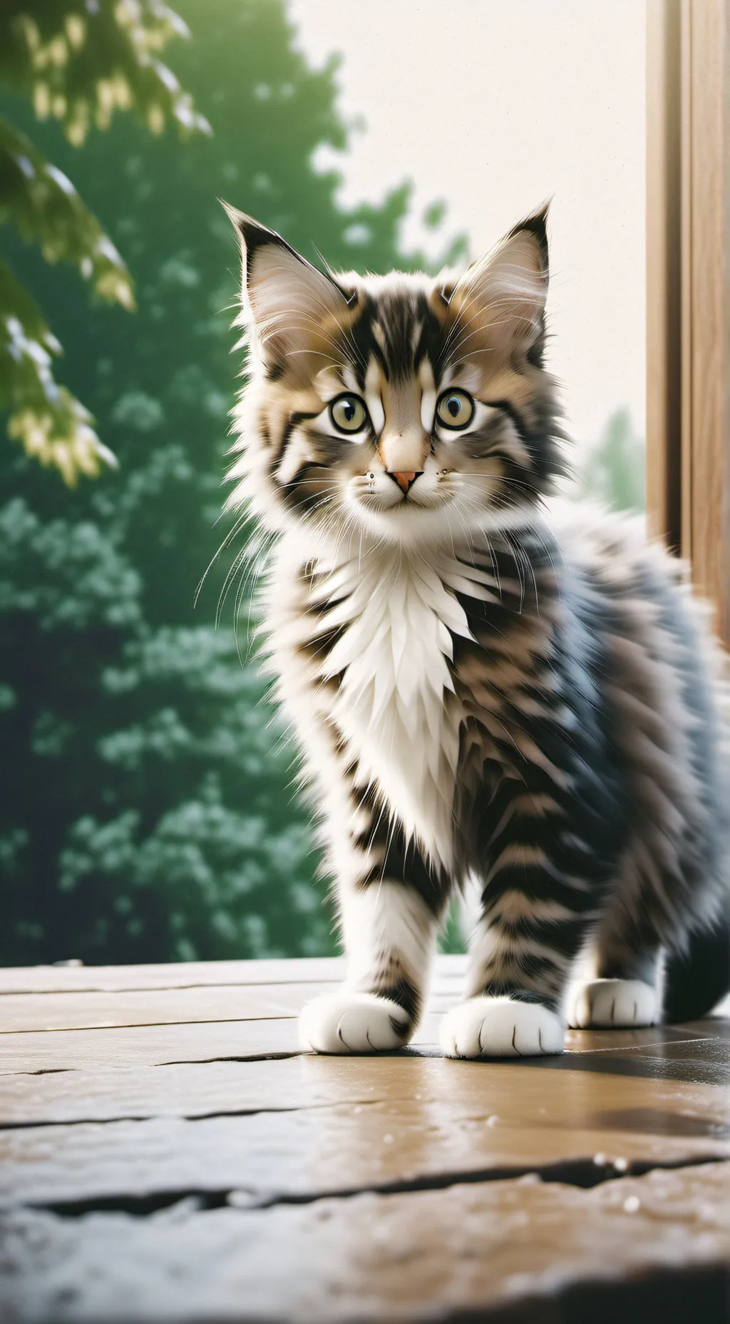 ai character: Kitty background