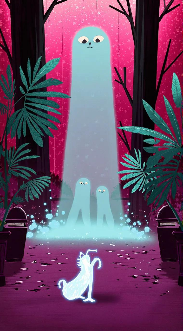 ai character: bye gente me voy! background