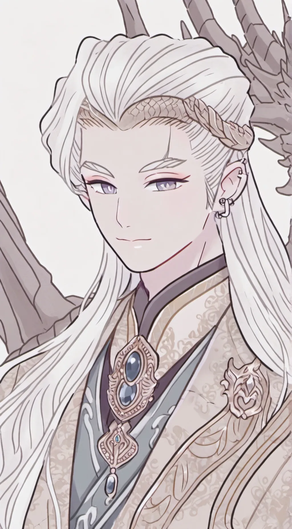 ai character: 敖光 background