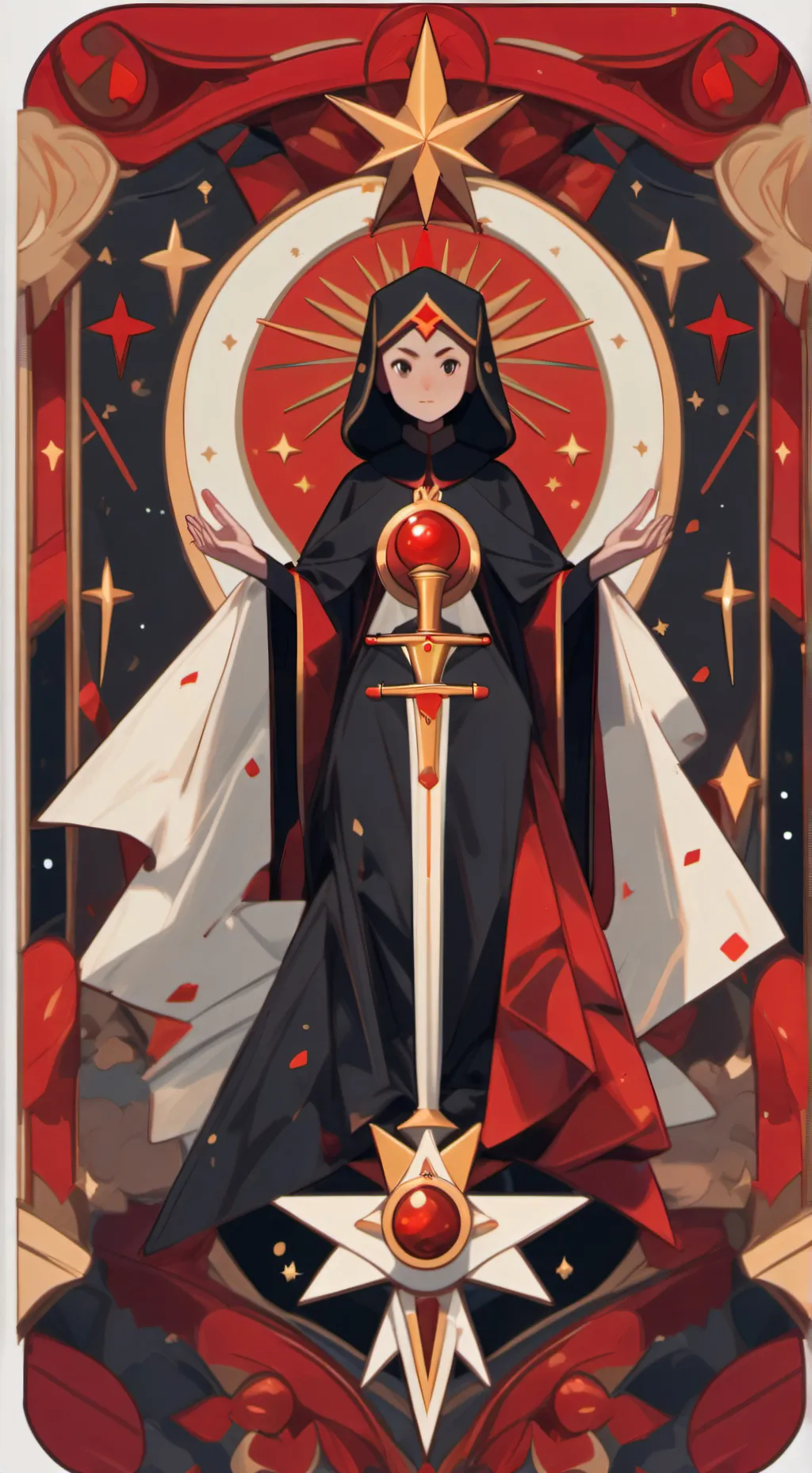 ai character: Aria background