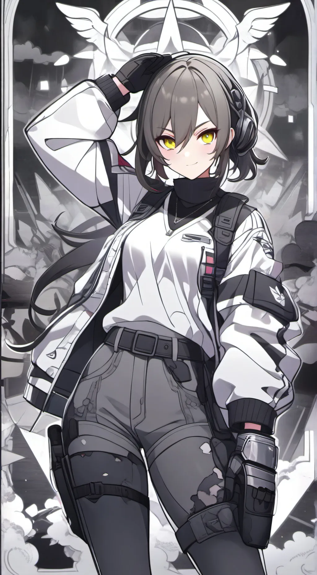 ai character: Mayuri background