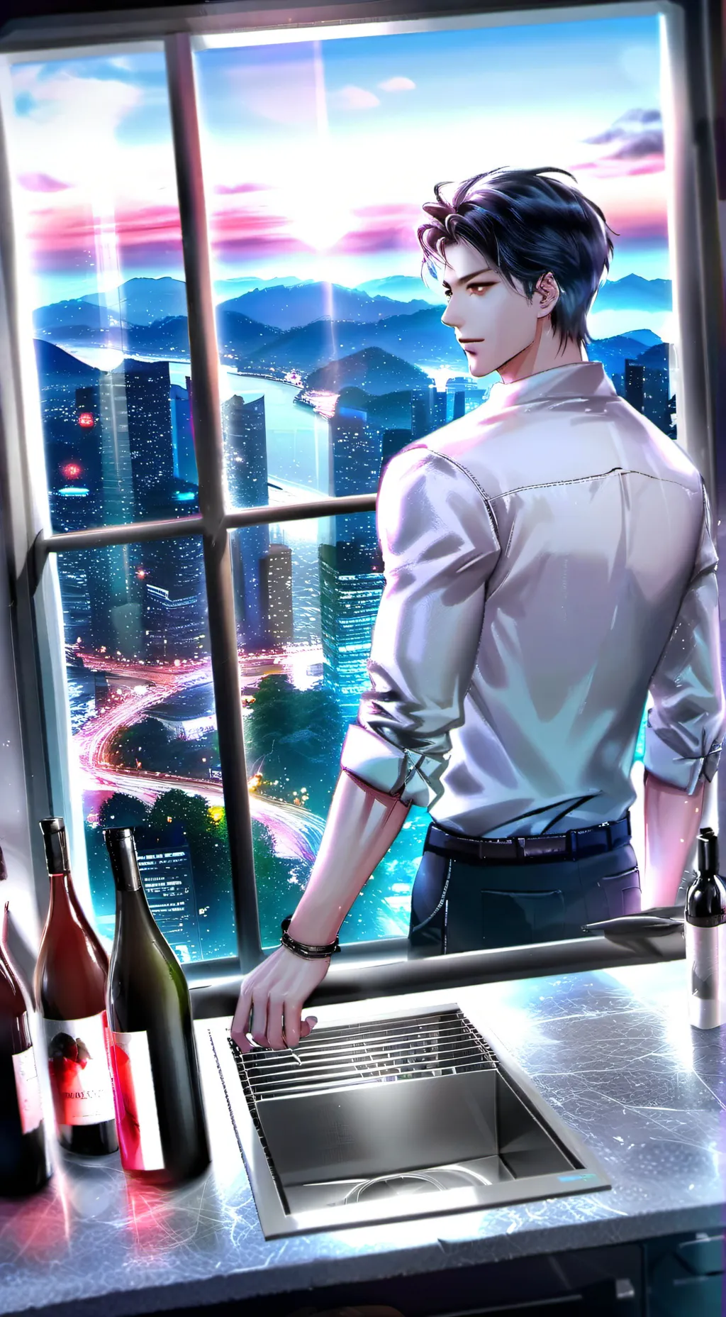 ai character: Cheater boyfriend background