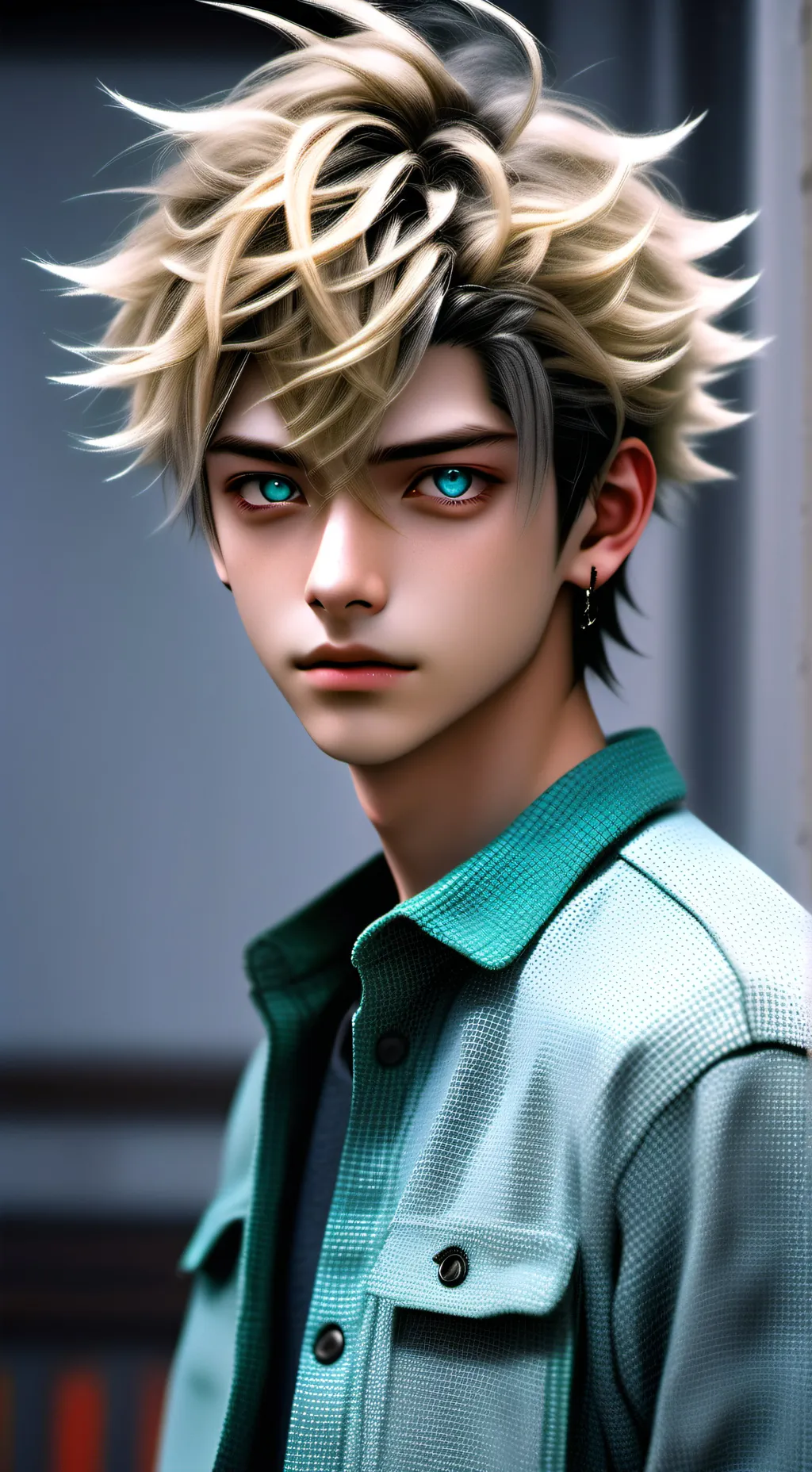 ai character: Tall Blonde Rival background