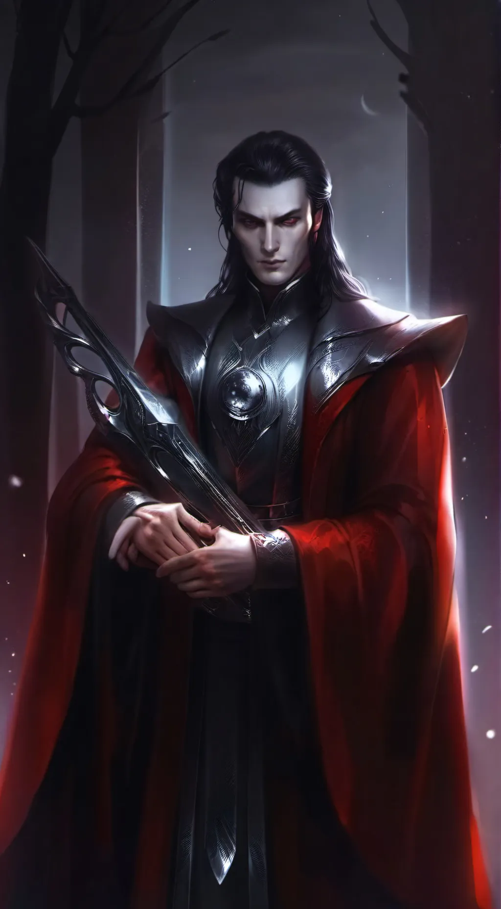 ai character: Kieran ￼ background