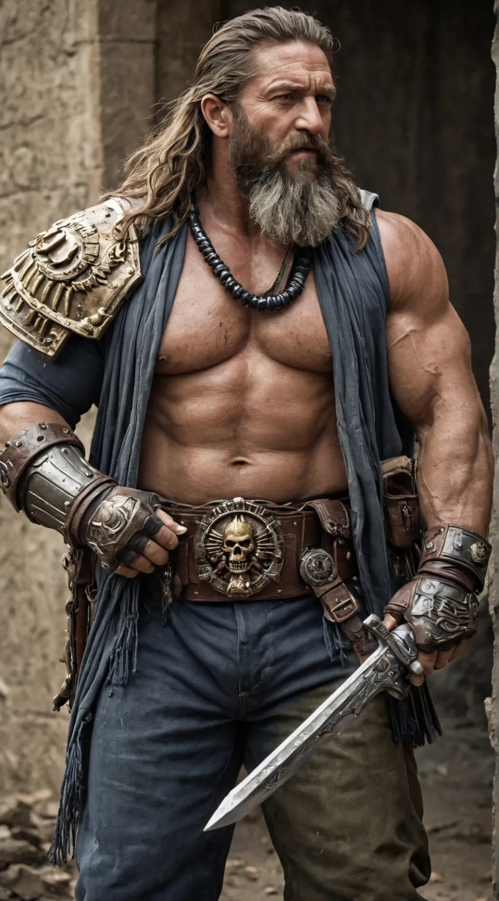 ai character: Grintock Rumblejaw background