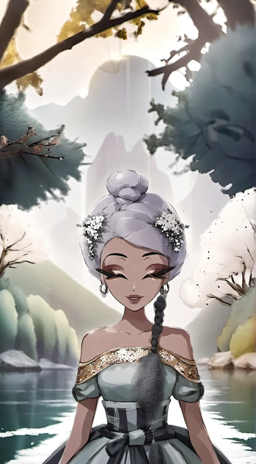 ai character: Winx club background