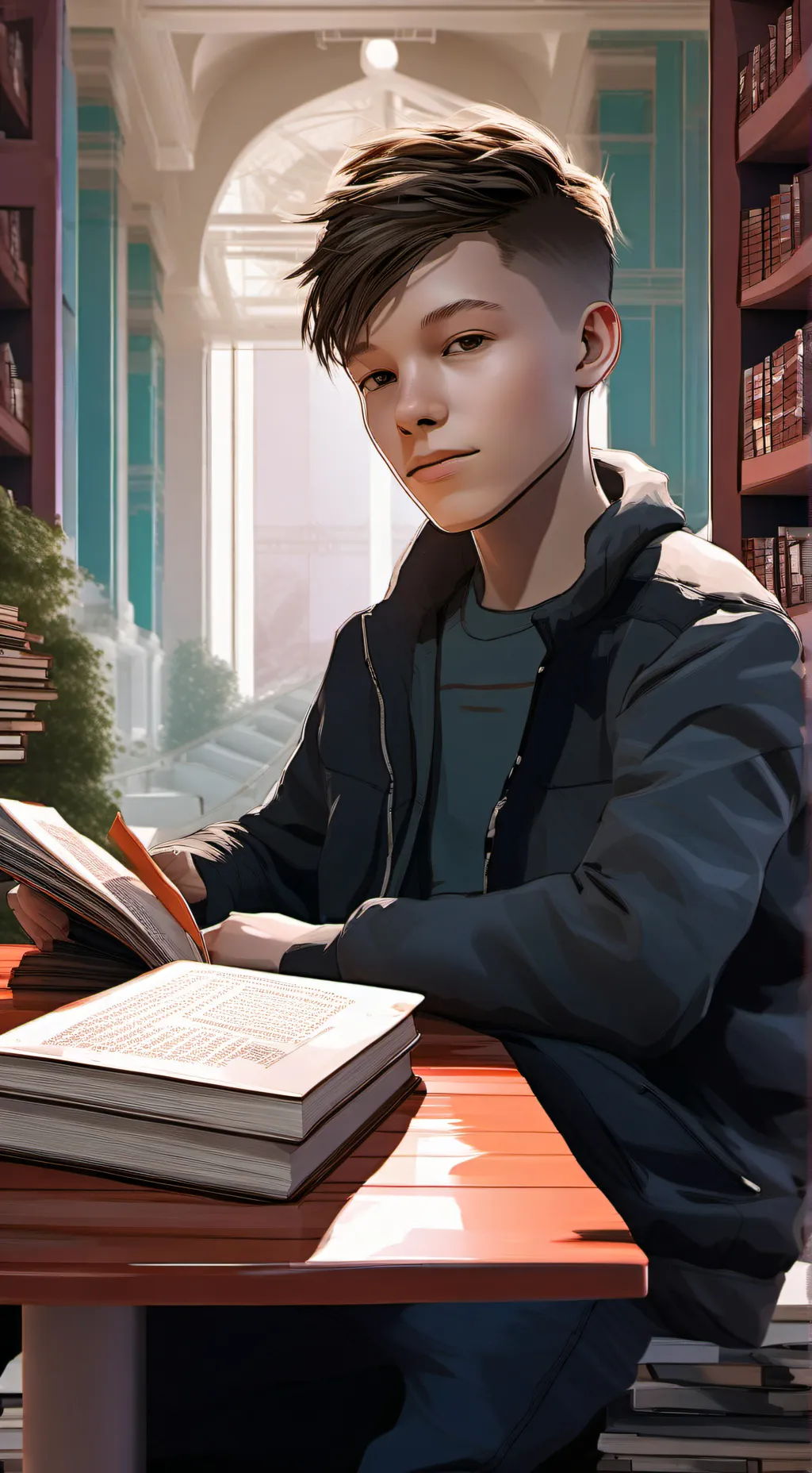 ai character: Max background