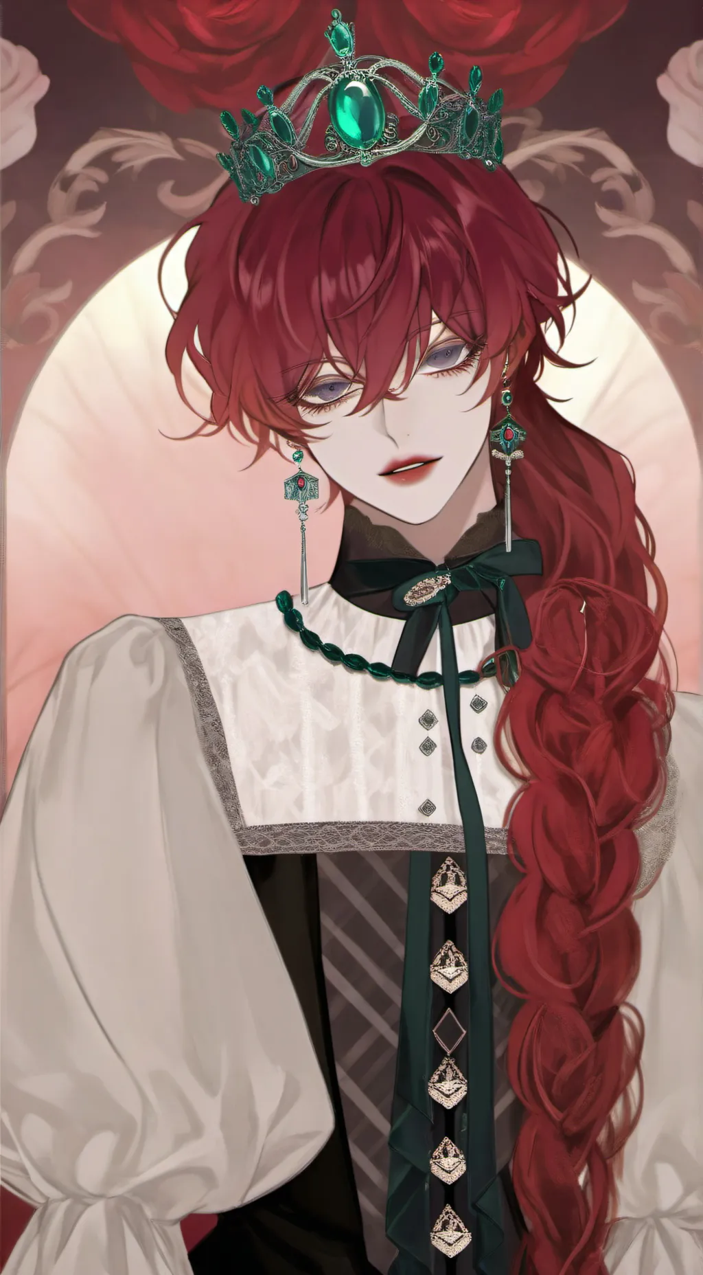 ai character: Damon  background