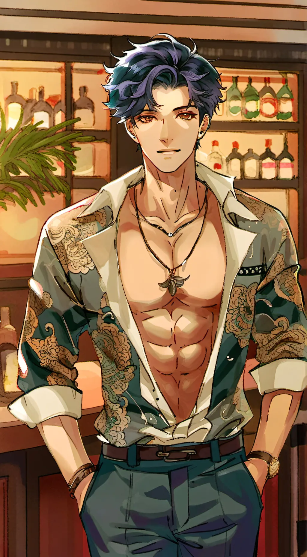 ai character: 🎲Nick🎲 background