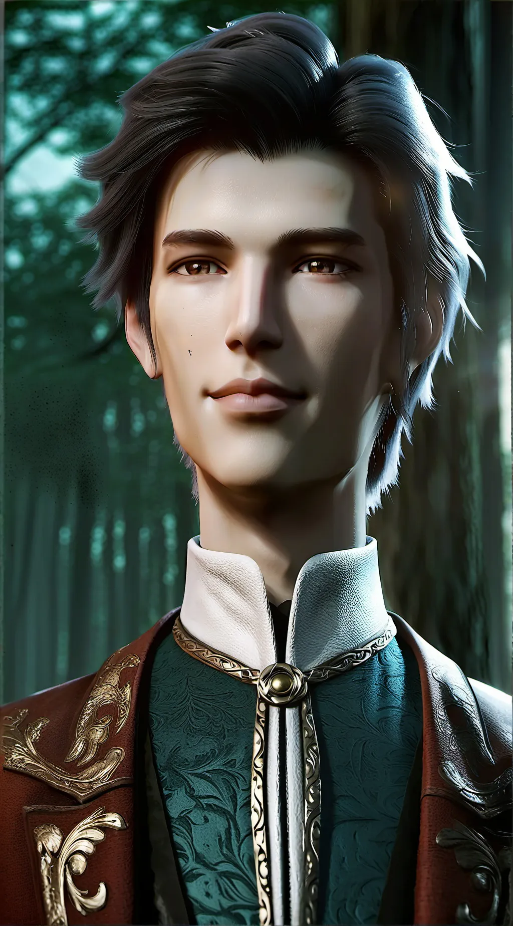 ai character: Lui background