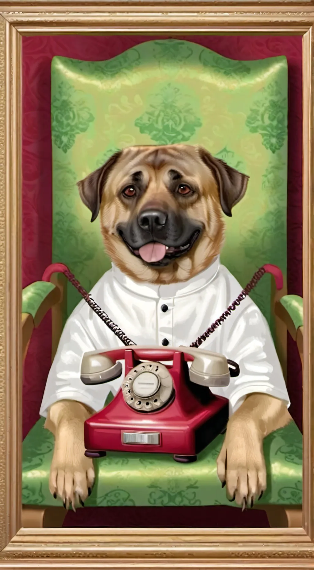 ai character: talking ben background