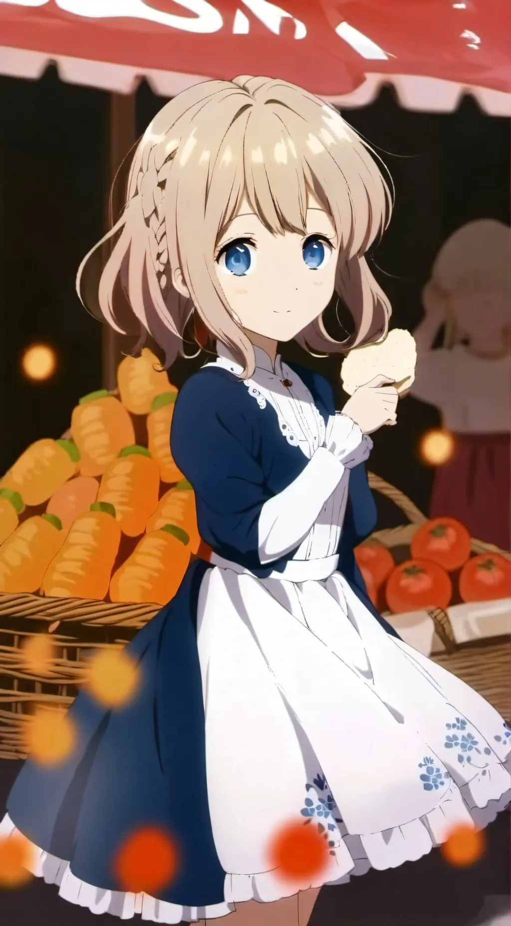 ai character: neko girl sold. background