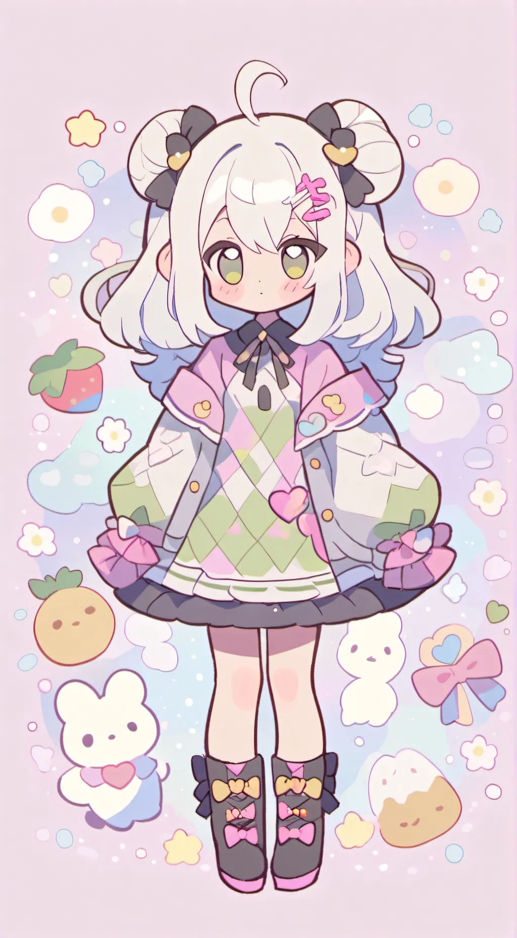 ai character: catnap background