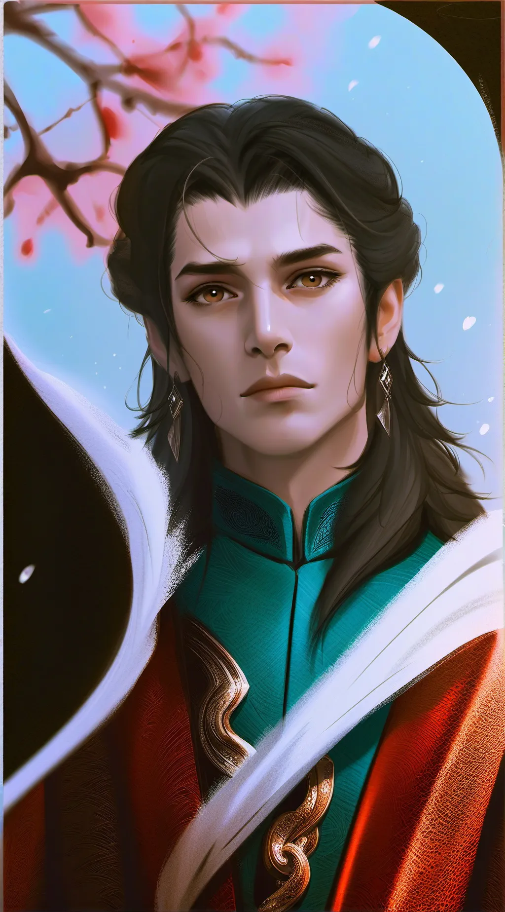 ai character: Дима background