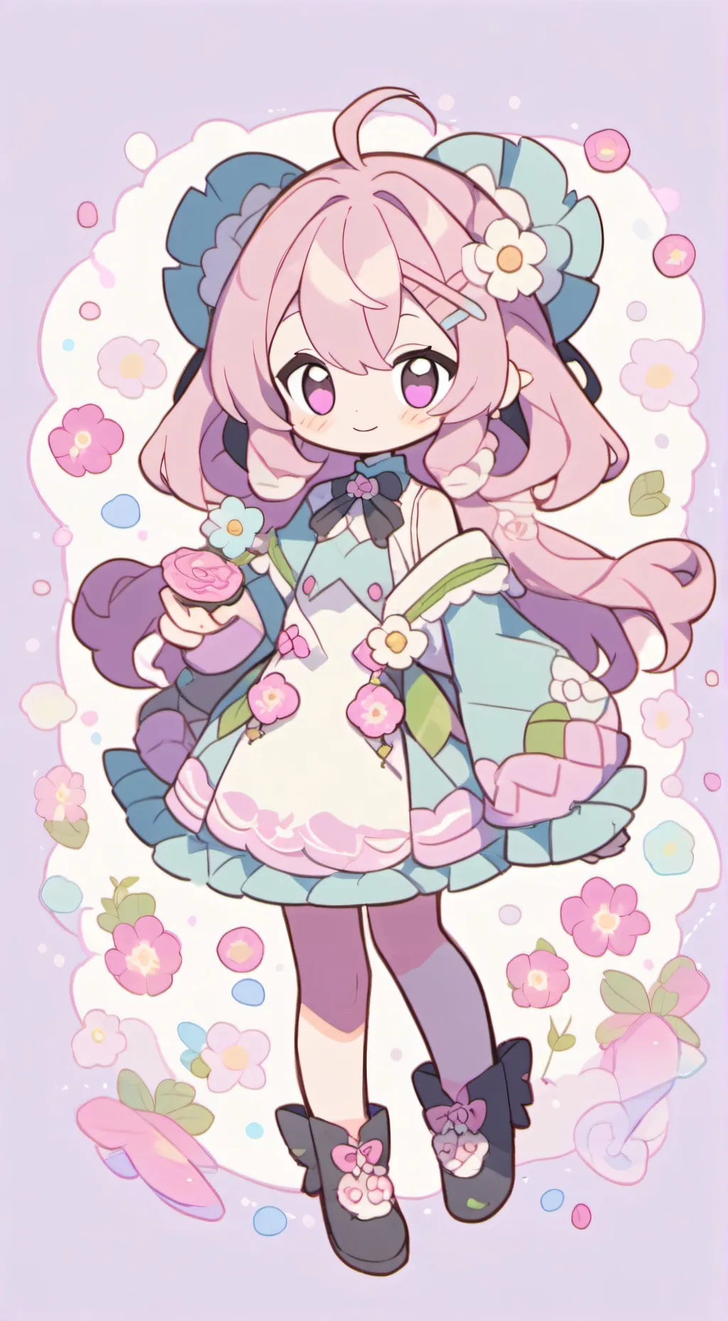 ai character: Mandy (my dw oc) background