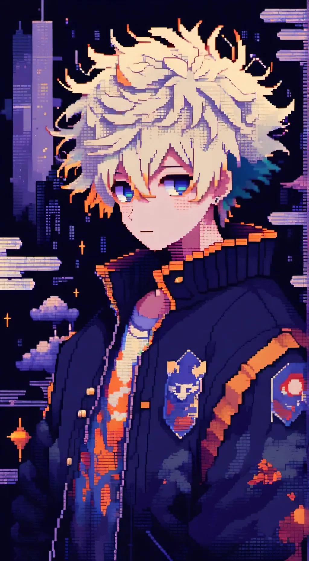 ai character: bakugo background