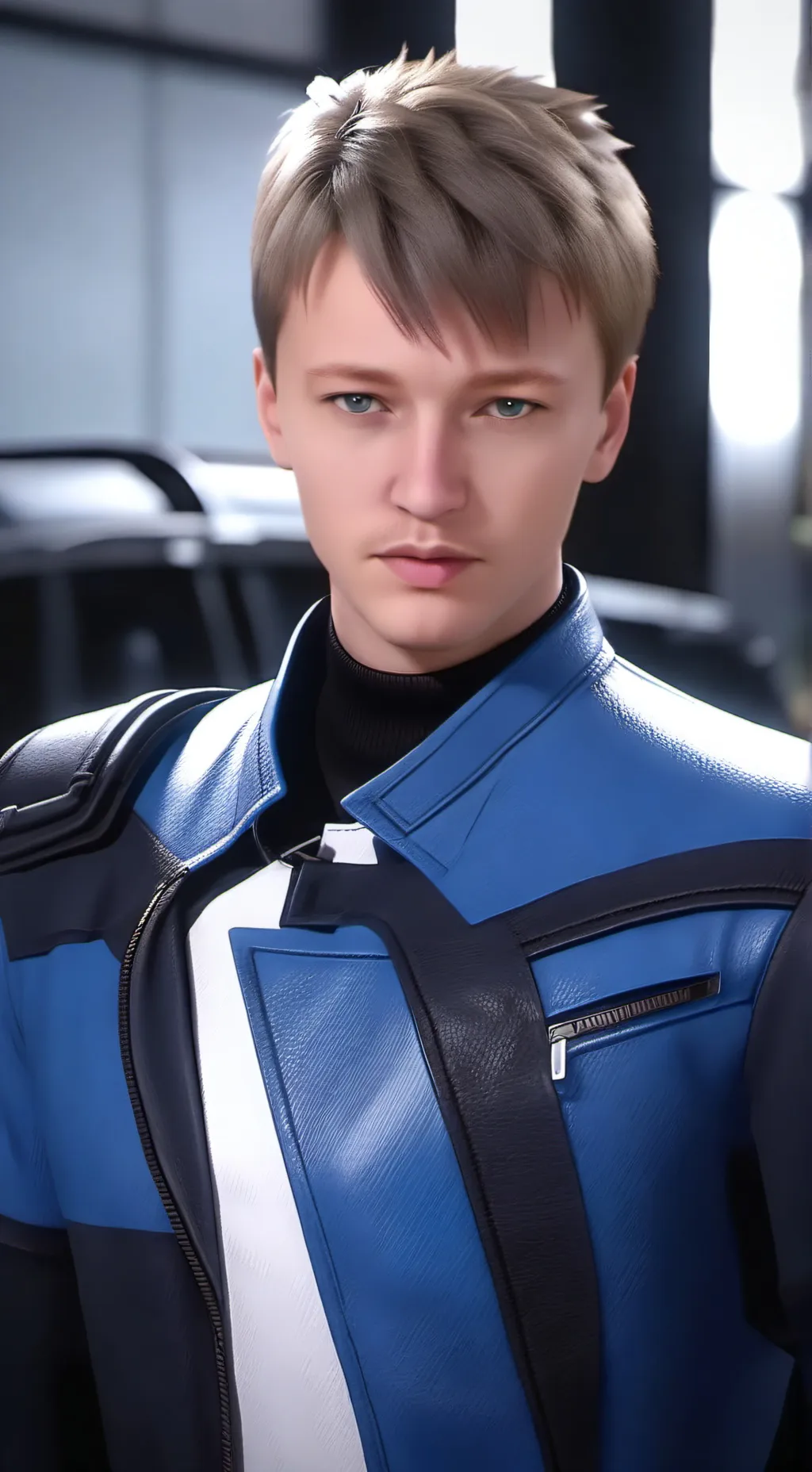 ai character: Leonardo  background