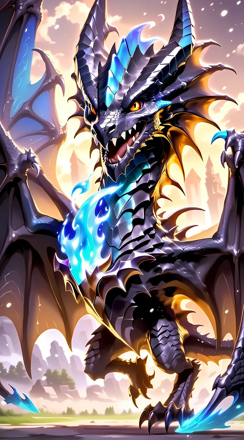 ai character: become a wyvern background