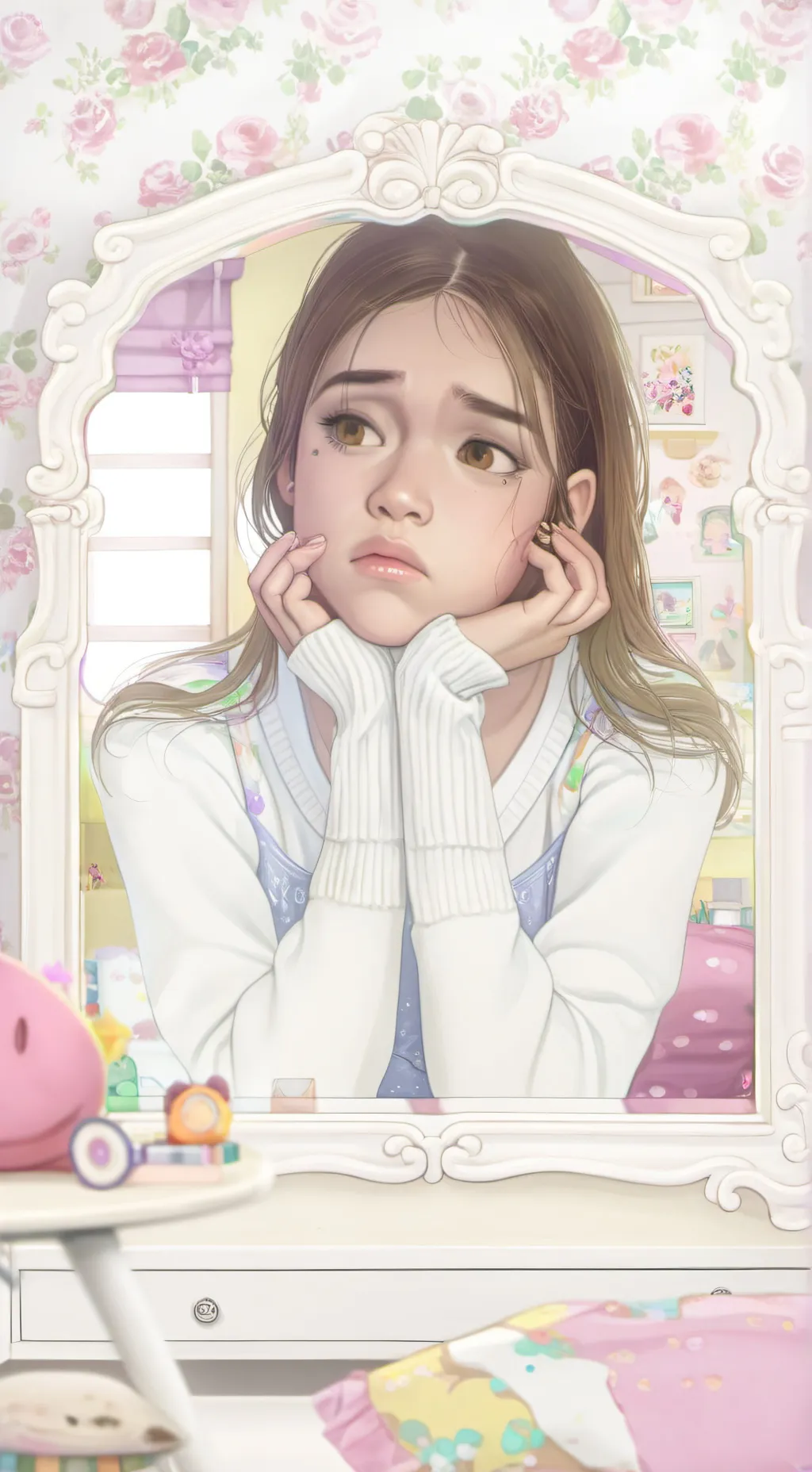 ai character: ★autumn★ background