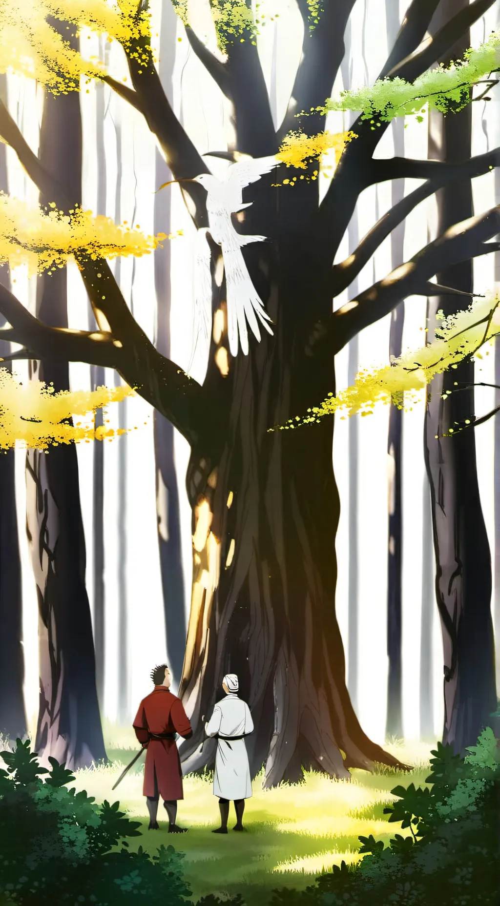 ai character: Vacation day background