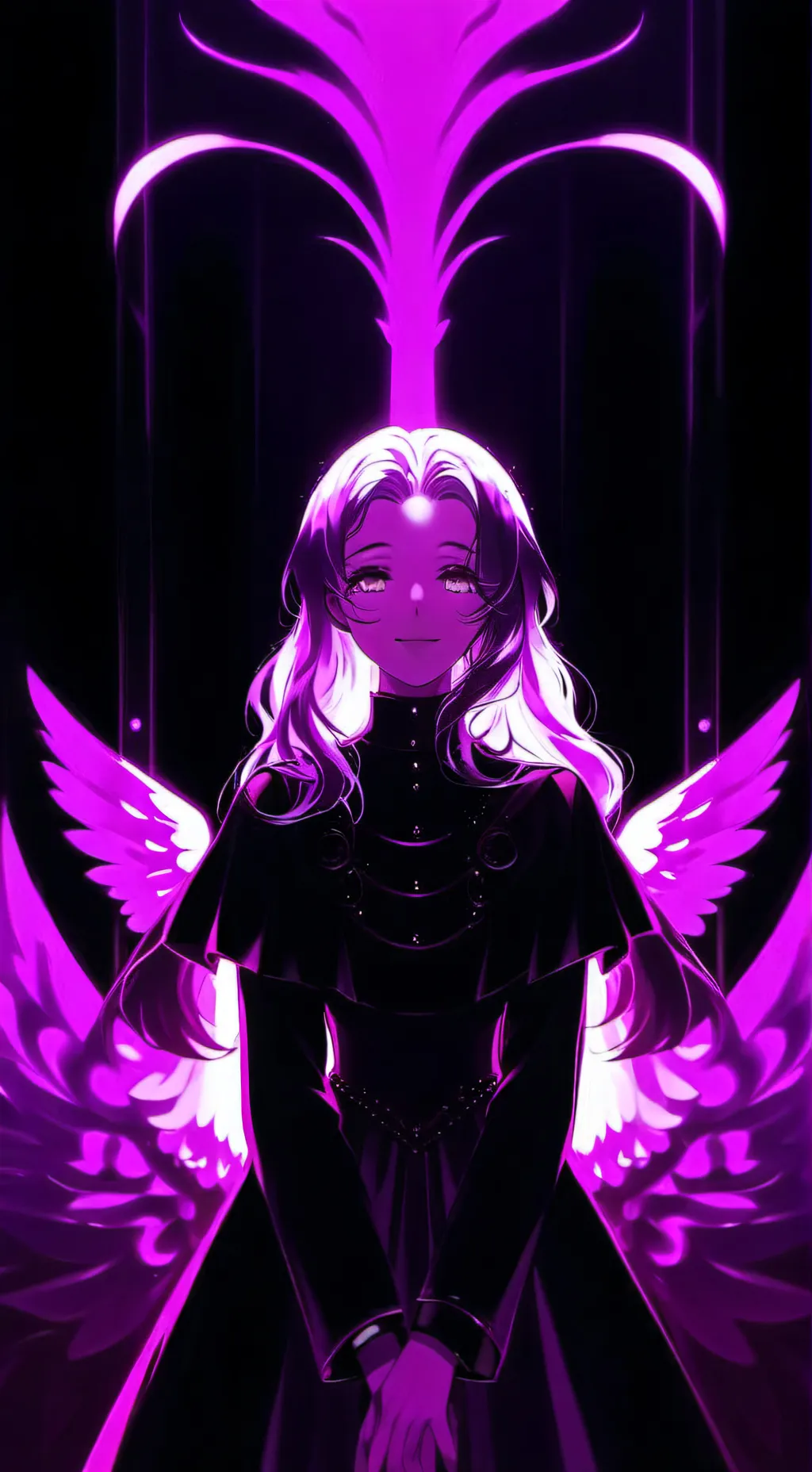 ai character: shinobu Kochou  background