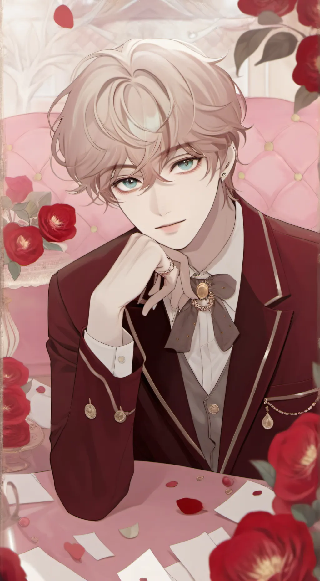 ai character: ~𝙰𝚡𝚎𝚕~ background