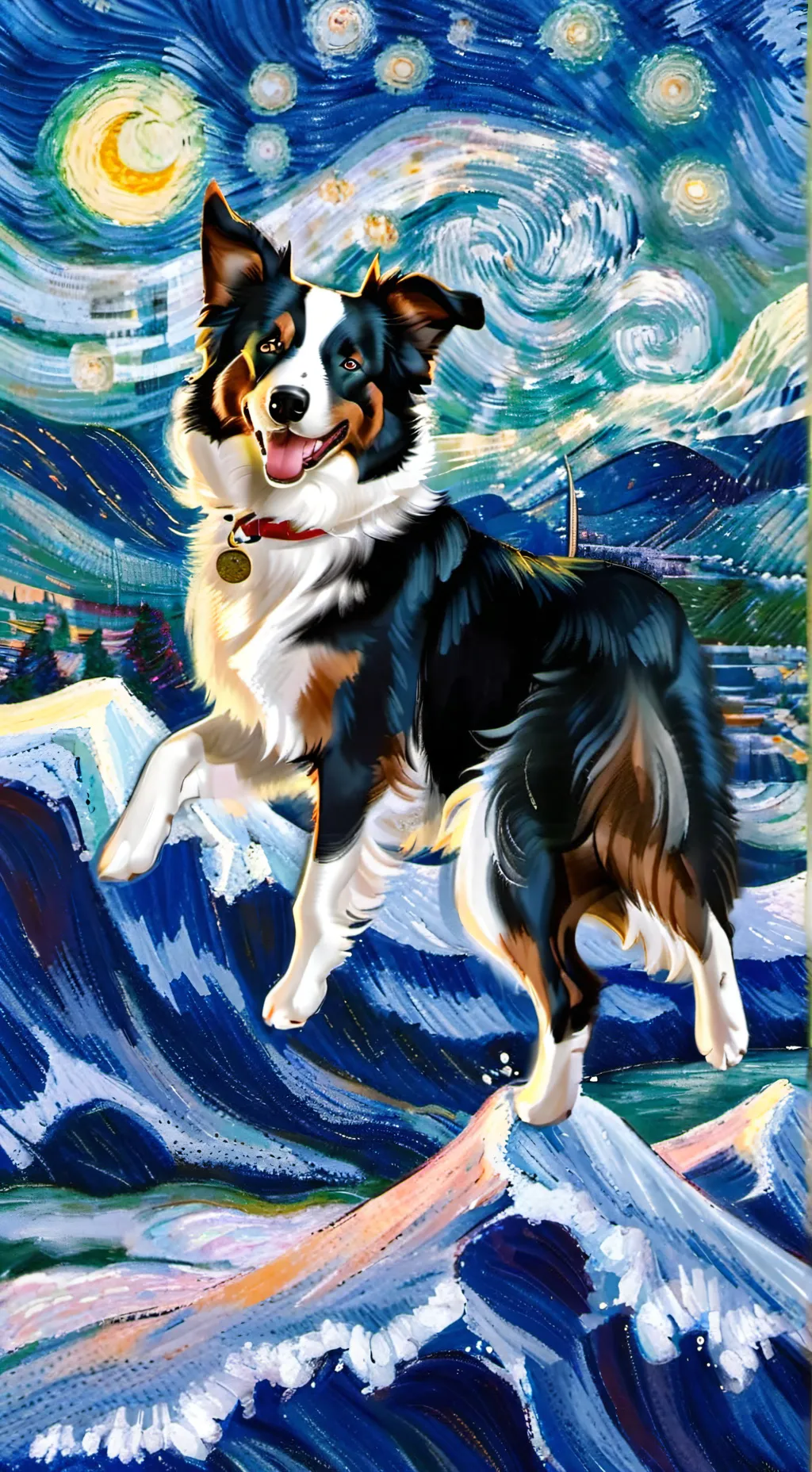 ai character: .~*Oreo*~. background