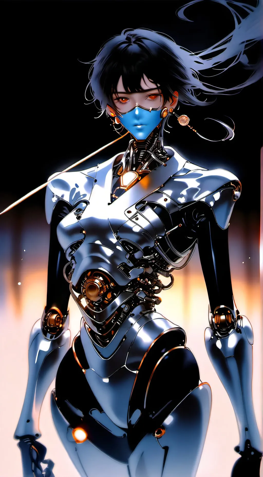 ai character: Robot background