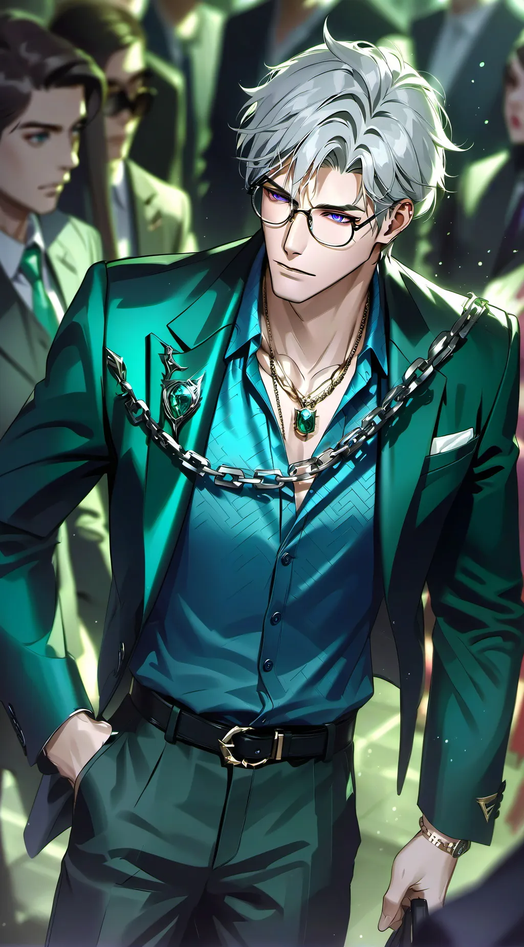 ai character: Daniel  background