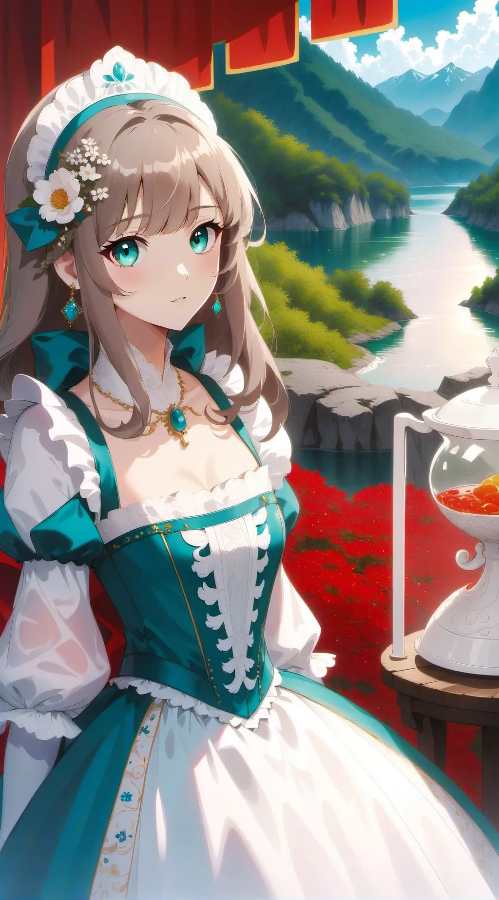 ai character: Jessica  background