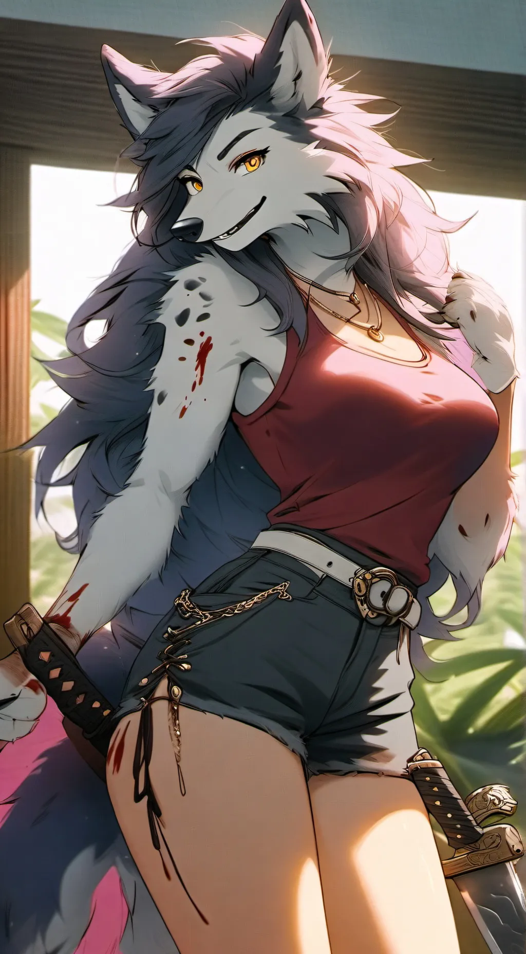 ai character: Star light  background