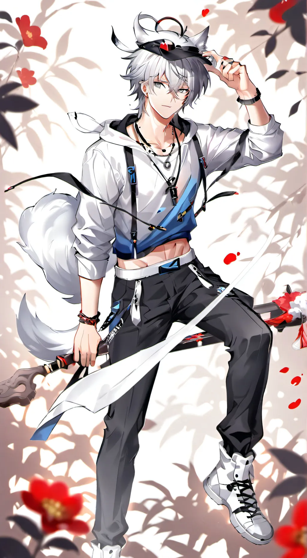 ai character: noah background