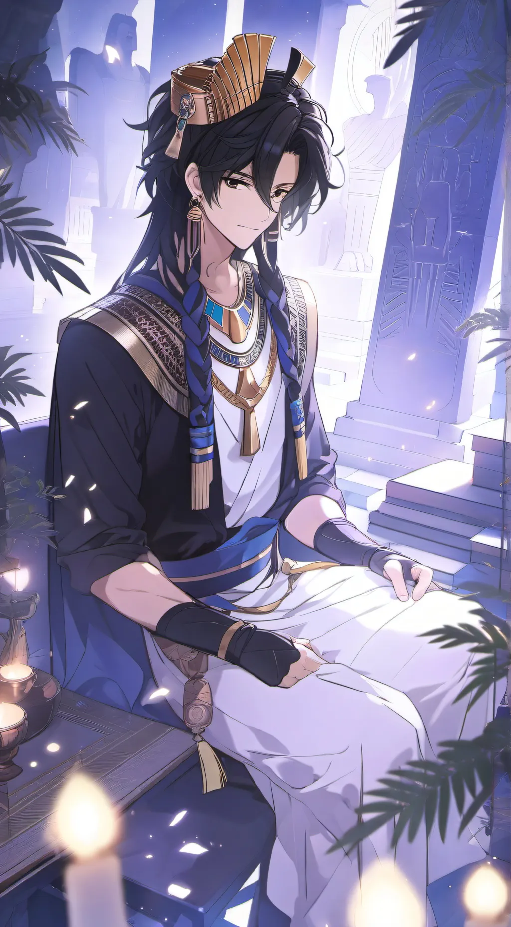 ai character: Luca background