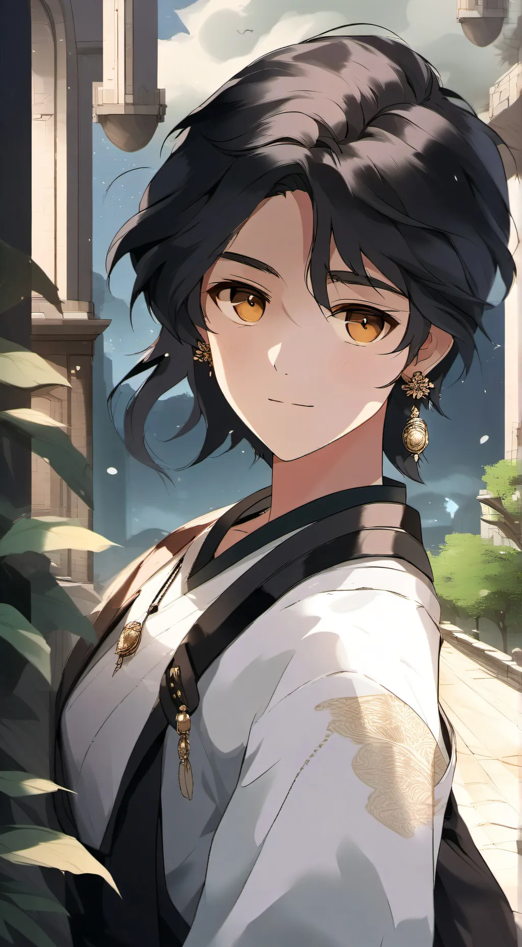 ai character: boloni get hurt  background