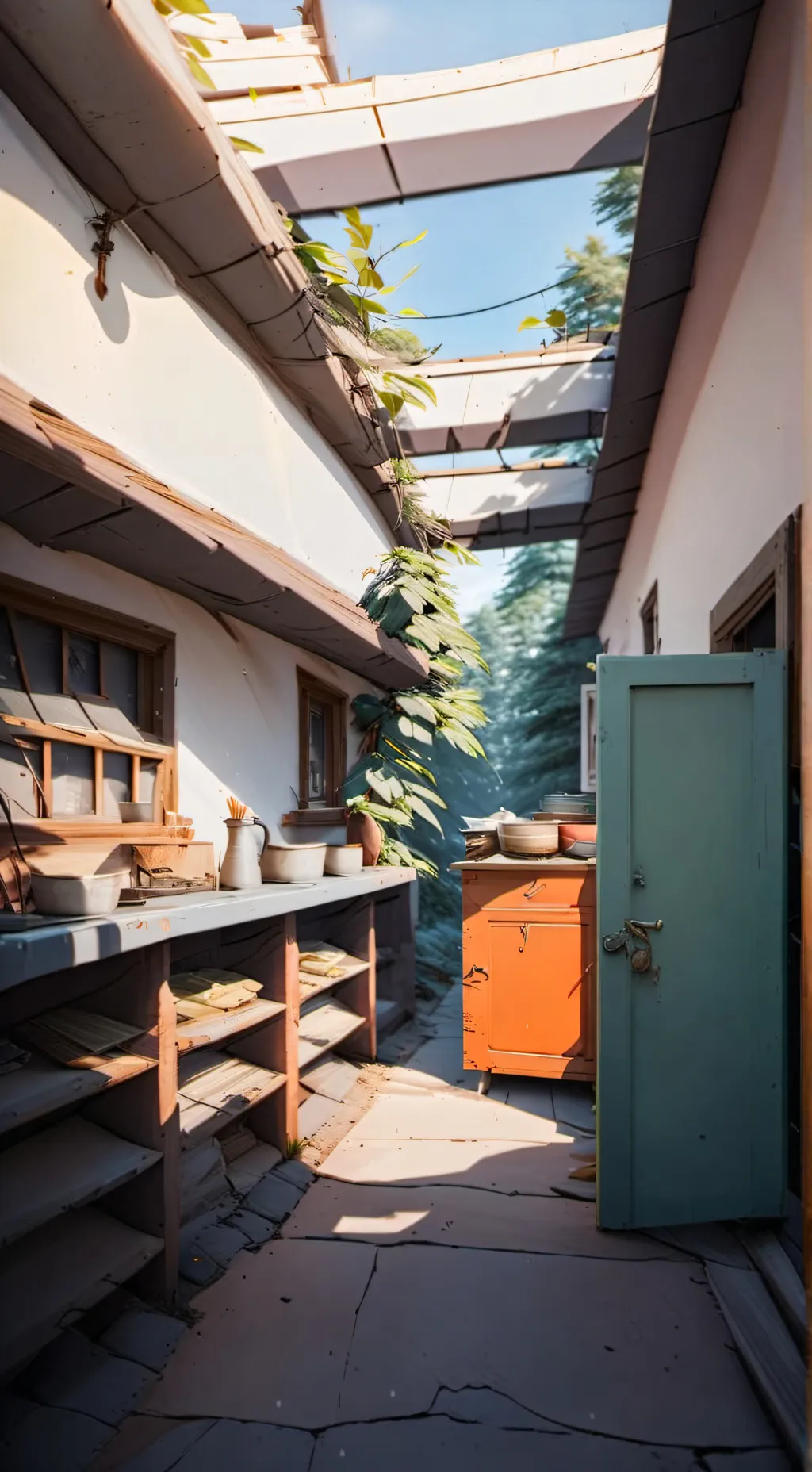 ai character: adoptsion santer background