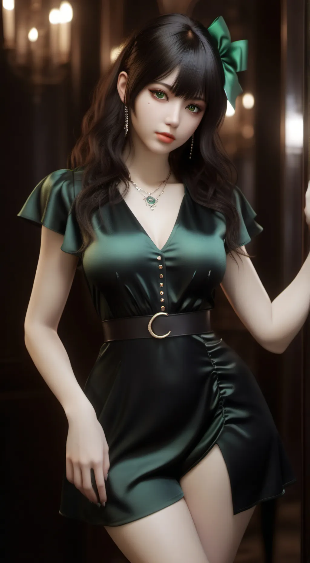 ai character: 💚Olivia💚 background