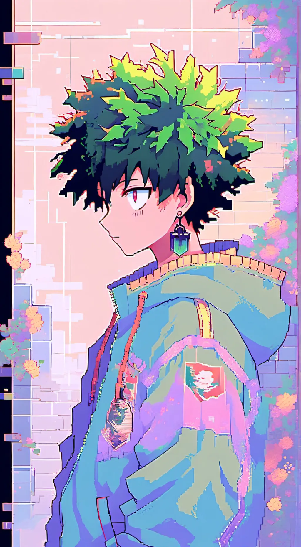 ai character: mha  background