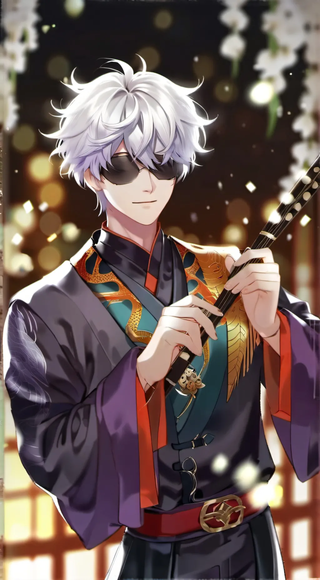 ai character: y/n killed by gojo background