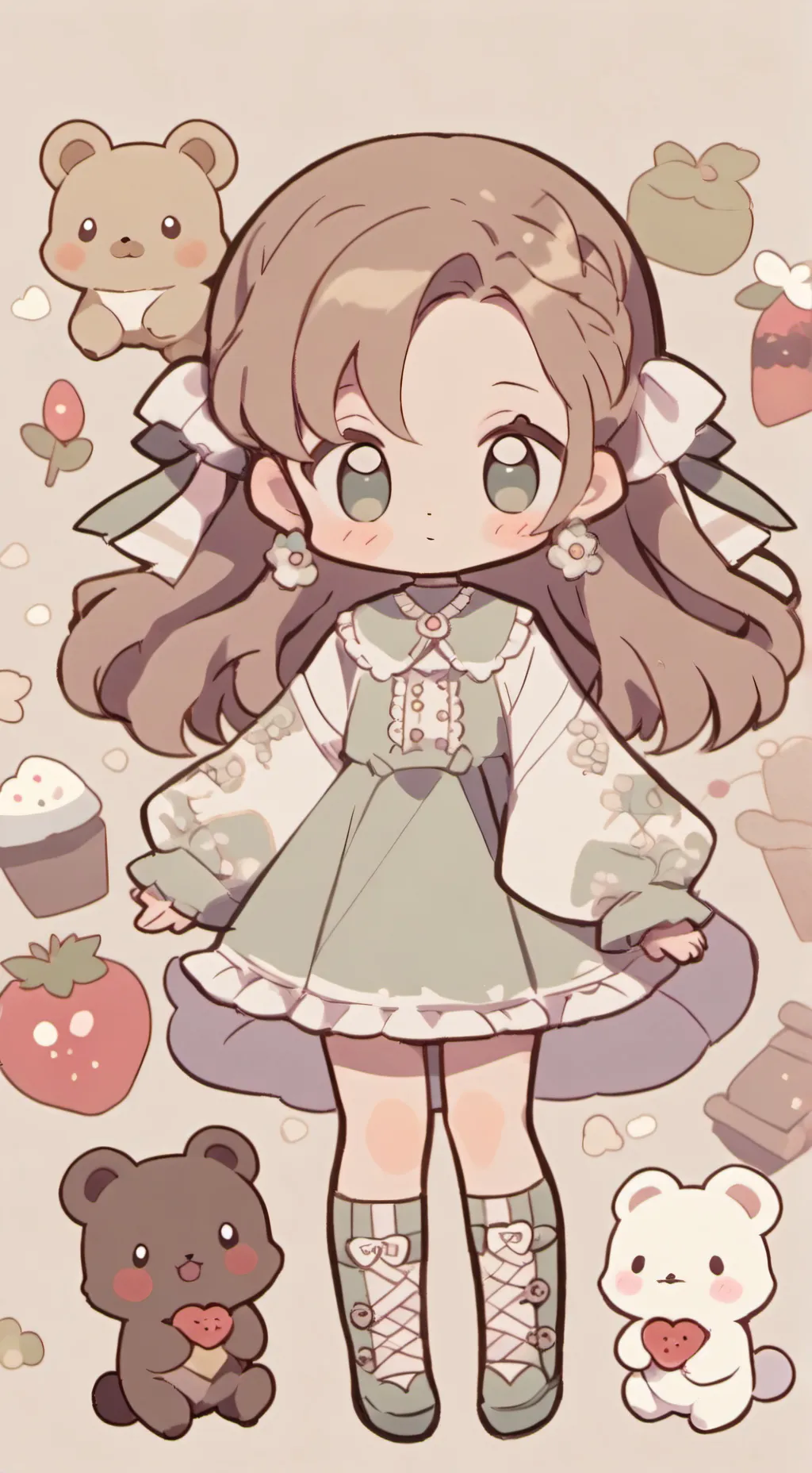 ai character: simon x brud  background