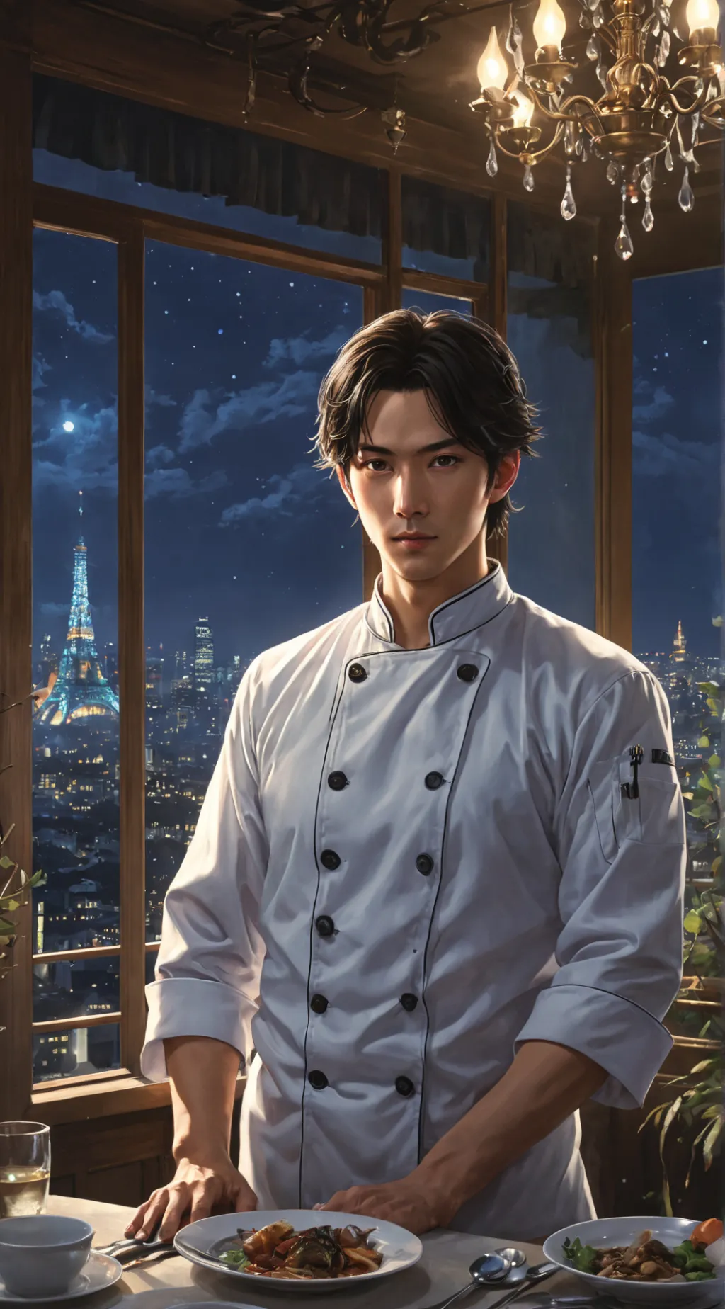 ai character: Lucien background