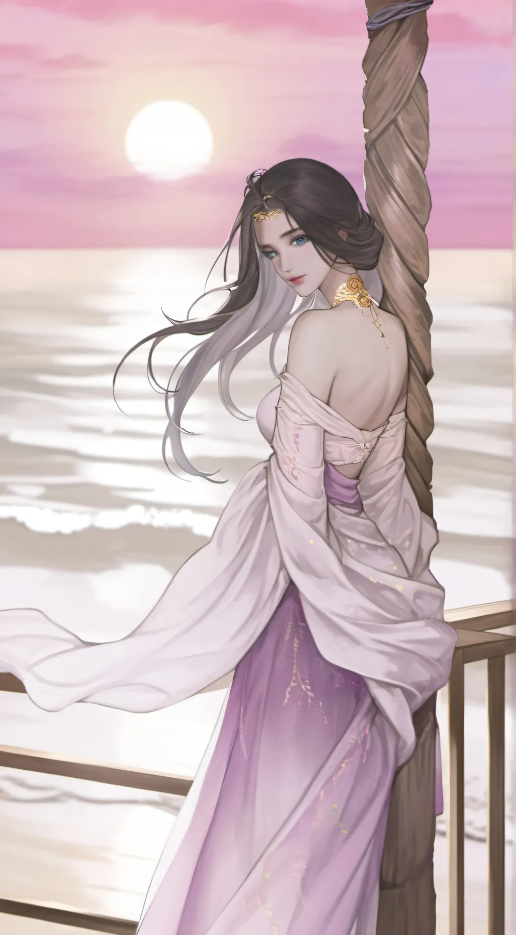 ai character: Ana😍👌 background