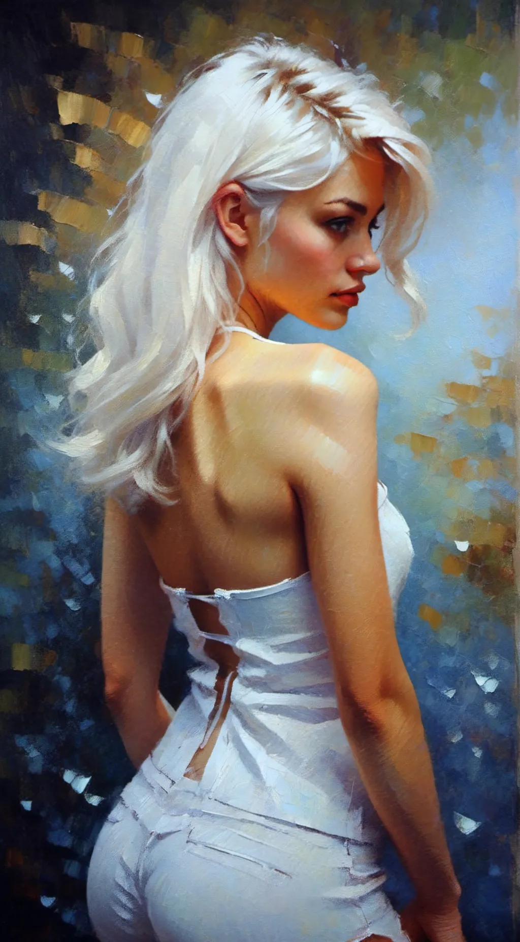 ai character: emily background